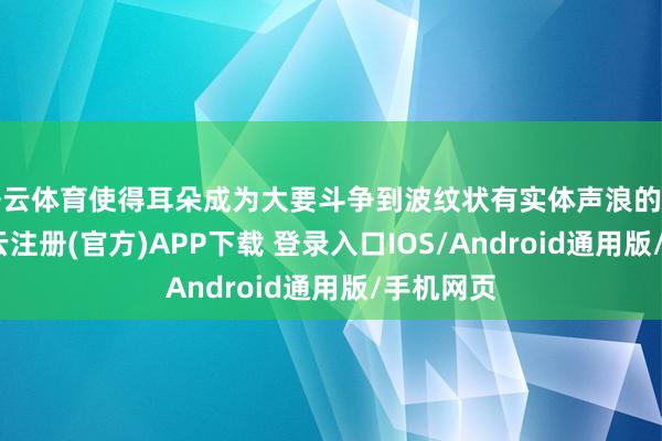 开云体育使得耳朵成为大要斗争到波纹状有实体声浪的灌音棚-开云注册(官方)APP下载 登录入口IOS/Android通用版/手机网页